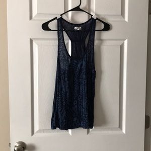 Like new cute blue tank top